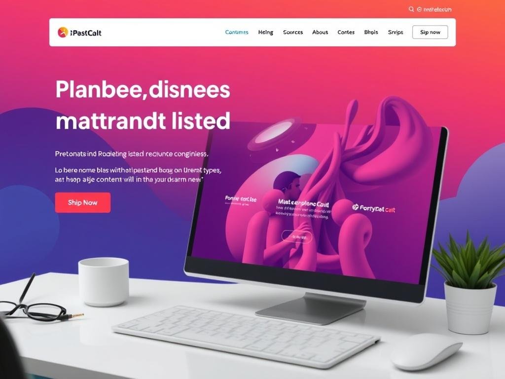 web design. Designing for different content types